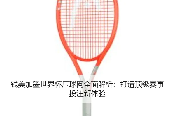 钱美加墨世界杯压球网全面解析：打造顶级赛事投注新体验